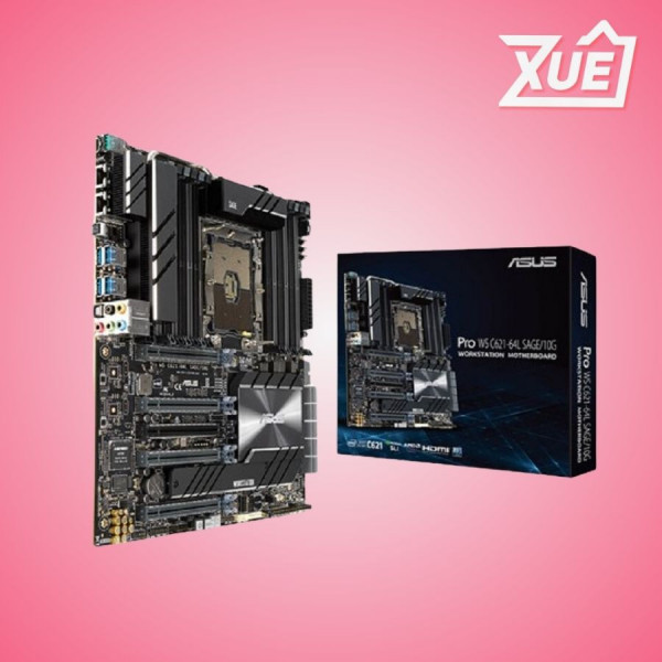 MAINBOARD ASUS PRO WS C621-64L SAGE (INTEL C621, SOCKET 3647, CEB, 12 KHE RAM DDR4)