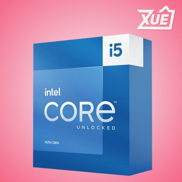 BỘ VI XỬ LÝ INTEL CORE I5 14600KF - TRAY (INTEL LGA1700 - 14 CORE - 20 THREAD - BASE 3.5GHZ - TURBO 5.3GHZ - CACHE 24MB - NO IGPU)