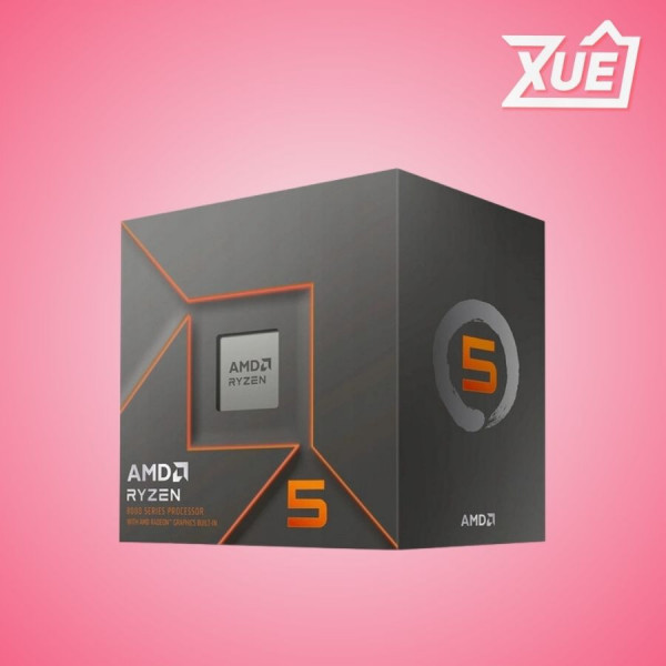 BỘ VI XỬ LÝ CPU AMD RYZEN  5 8400F (4.2 GHZ UPTO 4.7GHZ / 22MB / 6 CORES, 12 THREADS / 65W / SOCKET AM5)