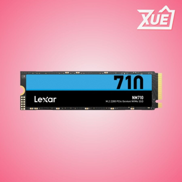 Ổ CỨNG SSD LEXAR NM710 1TB M.2 2280 PCIE 4X4 (ĐỌC 5000MB/S - GHI 4500MB/S) - (LNM710X001T-RNNNG)