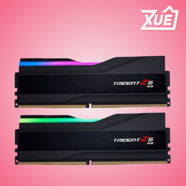 BỘ NHỚ RAM DESKTOP GSKILL TRIDENT Z5 RGB BLACK (F5-7200J3445G16GX2-TZ5RK) 32GB (2X16GB) DDR5 7200MHZ