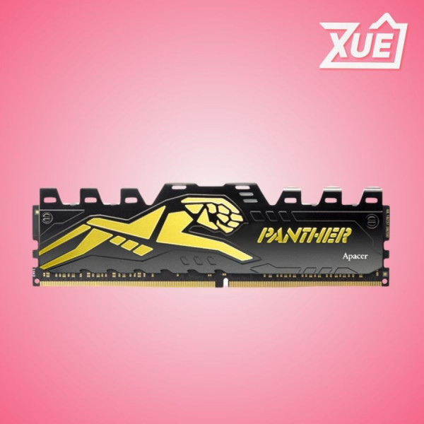 BỘ NHỚ RAM DESKTOP APACER OC PANTHER-GOLDEN (AH4U08G32C28Y7GAA-1) 8GB (1X8GB) DDR4 3200MHZ