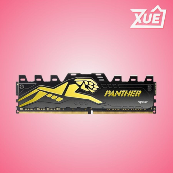 BỘ NHỚ RAM DESKTOP APACER OC PANTHER-GOLDEN (AH4U16G32C28Y7GAA-1) 16GB (1X16GB) DDR4 3200MHZ