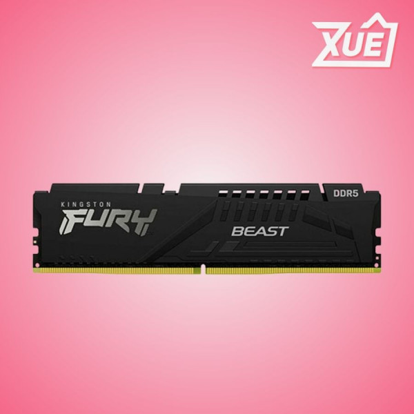 BỘ NHỚ RAM DESKTOP KINGSTON FURY BEAST (KF556C40BB-8) 8GB (1X 8GB) DDR5 5600MHZ