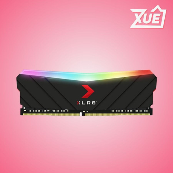 BỘ NHỚ RAM DESKTOP PNY XLR8 RGB (MD16GD4320016XRGB) 16GB (1X16GB) DDR4 3200MHZ