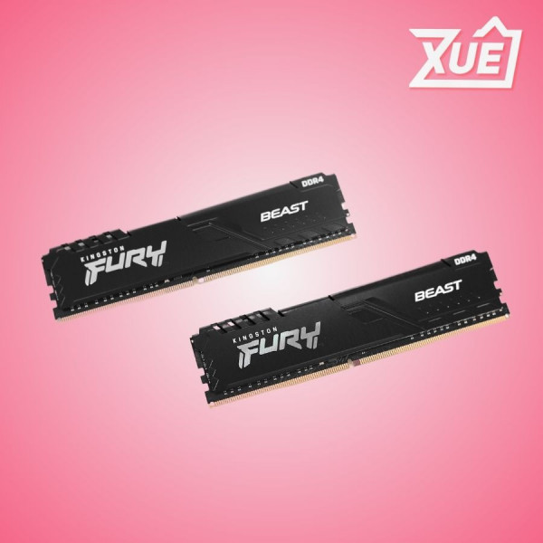 BỘ NHỚ RAM DESKTOP KINGSTON FURY BEAST (KF426C16BB1/16) 16GB (1X16GB) - DDR4 2666MHZ