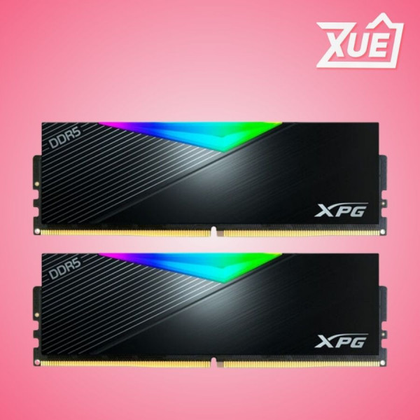 BỘ NHỚ RAM DESKTOP ADATA XPG LANCER RGB BLACK (AX5U6800C3424G-DCLARBK) 24GB (2X 12GB) DDR5 6800MHZ