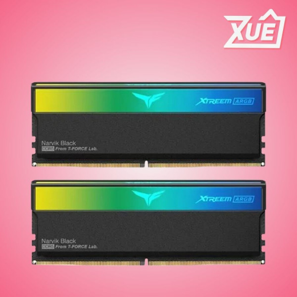 BỘ NHỚ RAM DESKTOP TEAMGROUP XTREEM ARGB (FF9D532G6000HC30DC01) 32GB (2X16GB) DDR5 6000MHZ