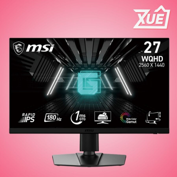 MÀN HÌNH MSI G272QPF E2 (27 INCH/WQHD/IPS/180HZ/1MS)