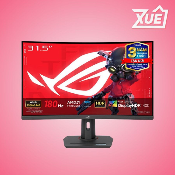 MÀN HÌNH ASUS ROG STRIX XG32WCS (31.5 INCH/QHD/FAST VA/180HZ/1MS/CONG)