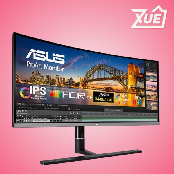 MÀN HÌNH ASUS PROART PA34VC (34.1INCH/UWQHD/IPS/60HZ/5MS/300NITS/HDMI+DP+USB+USBC+AUDIO/LOA/CONG)