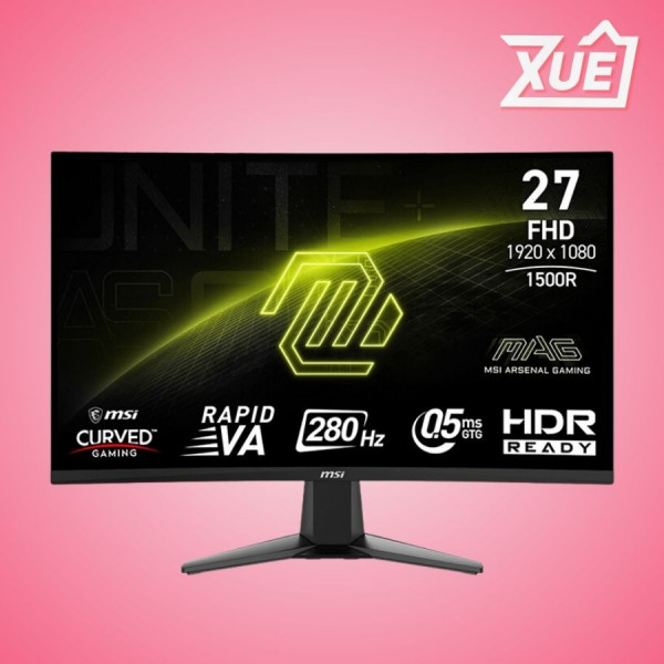 MÀN HÌNH MSI MAG 276CXF (27 INCH/FHD/VA/280HZ/0.5MS/CONG)