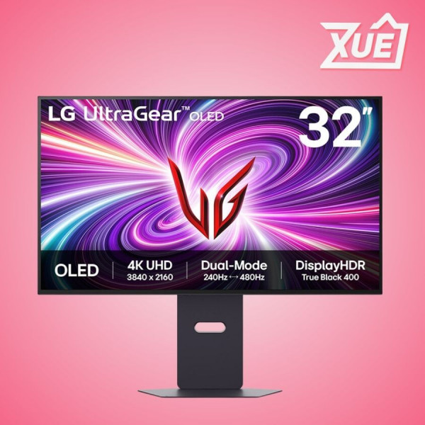 MÀN HÌNH LG OLED 32GS95UV-B (32 INCH/OLED/UHD-240HZ/FHD-480HZ/0.03MS)