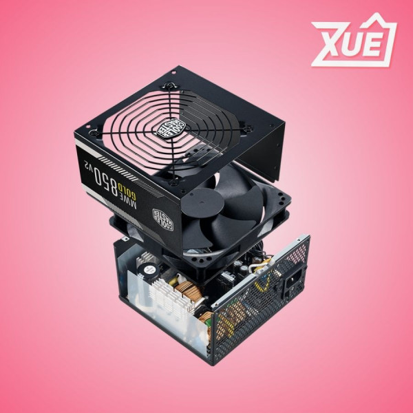 NGUỒN MÁY TÍNH COOLER MASTER MWE GOLD 850 - V2  850W (80 PLUS GOLD, MÀU ĐEN, FULL MODULAR)
