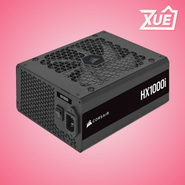 NGUỒN CORSAIR HX1000I 2023 (80 PLUS PLATINUM/MÀU ĐEN/FULL MODULAR)