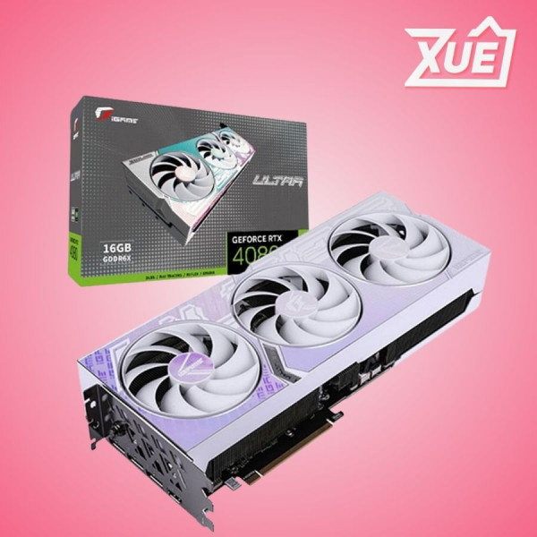 CARD MÀN HÌNH COLORFUL IGAME RTX 4080 SUPER  ULTRA W OC 16G-V