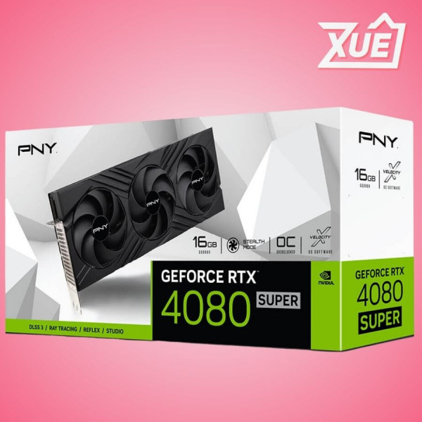 CARD MÀN HÌNH PNY RTX 4080 SUPER 16GB OC LED TF