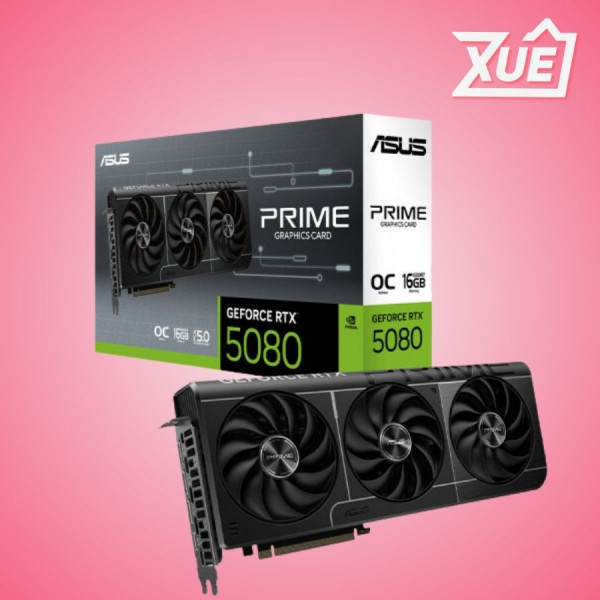 CARD MÀN HÌNH ASUS PRIME RTX 5080 16G GDDR7 OC