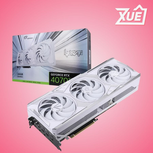 CARD MÀN HÌNH COLORFUL IGAME RTX 4070 TI SUPER VULCAN W 16G-V