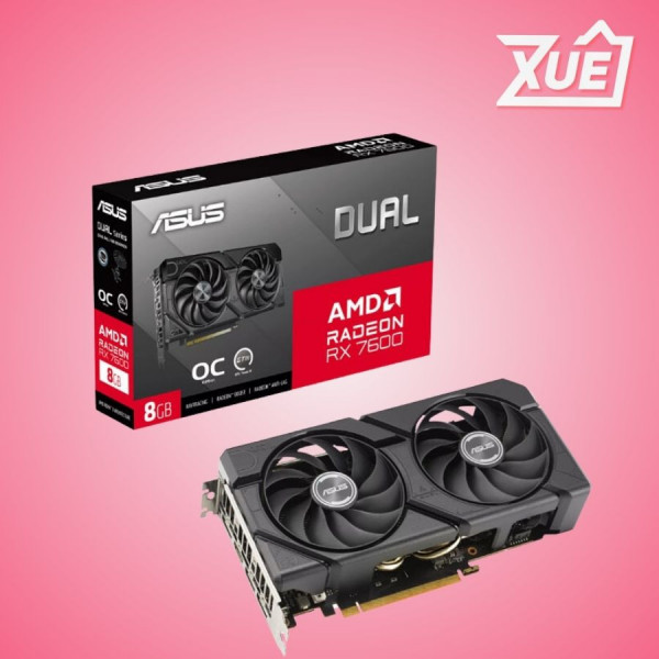 CARD MÀN HÌNH ASUS DUAL RX 7600-O8G-EVO