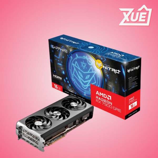 CARD MÀN HÌNH SAPPHIRE NITRO+ RX 7900 GRE GAMING OC 16GB