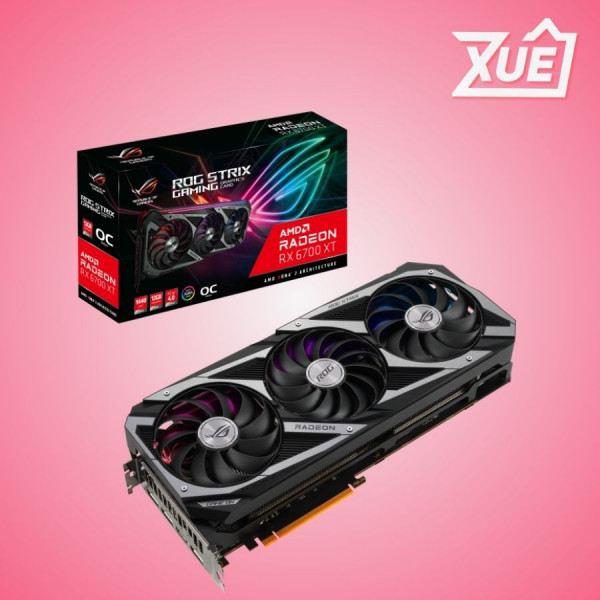 CARD MÀN HÌNH ASUS ROG STRIX RX 6700 XT-O12G-GAMING