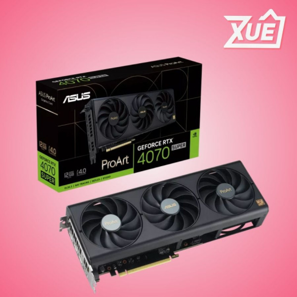 CARD MÀN HÌNH ASUS PROART RTX 4070 SUPER-O12G