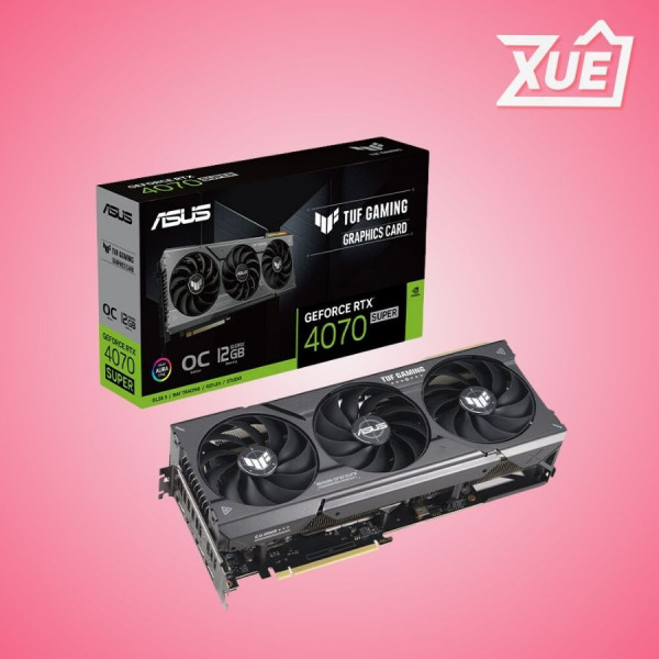 CARD MÀN HÌNH ASUS TUF RTX 4070 SUPER-12G GAMING