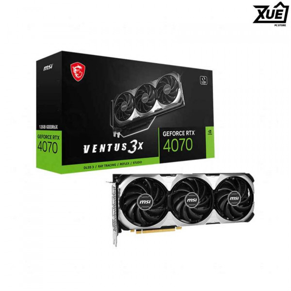 CARD MÀN HÌNH MSI RTX 4070 VENTUS 3X E 12G OC 