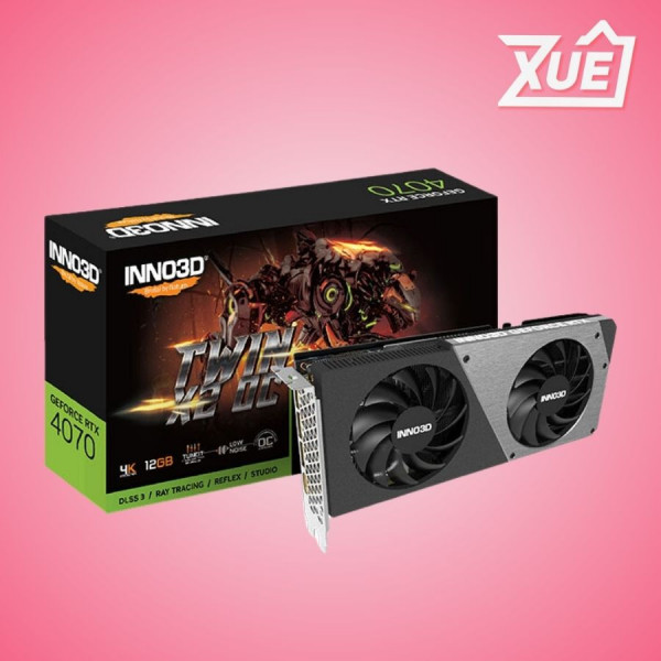 CARD MÀN HÌNH INNO3D RTX 4070 SUPER TWIN X2 OC 12GB