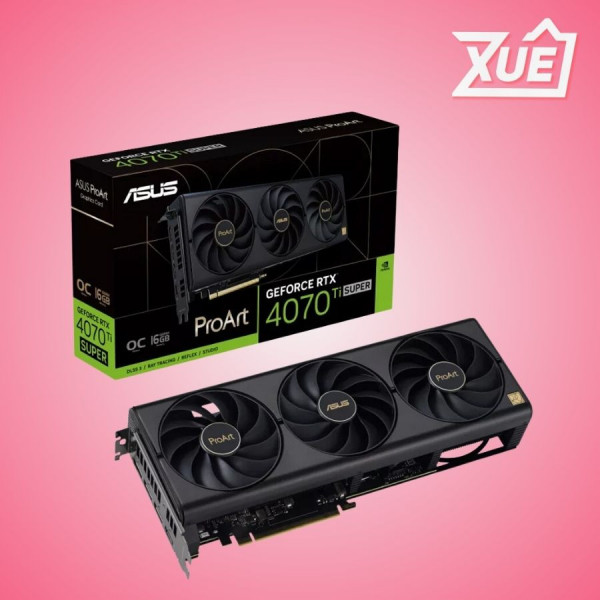 CARD MÀN HÌNH ASUS PROART RTX 4070 TI SUPER-16G