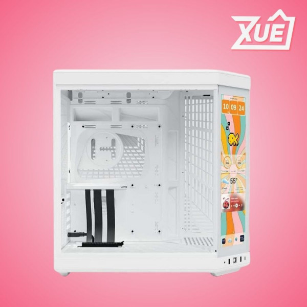 VỎ CASE HYTE Y70 TOUCH INFINITE - STANLY ALL WHITE (ATX/MID TOWER/MÀU TRẮNG)