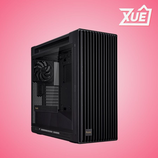 VỎ CASE ASUS PA602 PROART WOOD TG PWM BLACK (EATX/FULL TOWER/3 FAN)