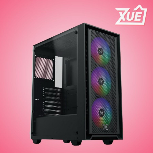 VỎ CASE XIGMATEK SKY II 3F - EN44182 (ATX/MID TOWER/MÀU ĐEN/3 FAN ARGB)