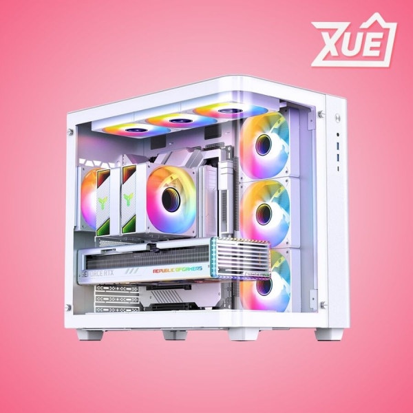 VỎ CASE JONSBO TK-3 WHITE (ATX/MID TOWER/MÀU TRẮNG/KÍNH CONG)