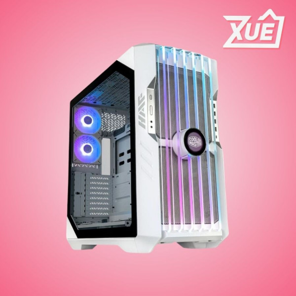 VỎ CASE COOLER MASTER HAF 700 EVO WHITE (EATX/FULL TOWER/MÀU TRẮNG)