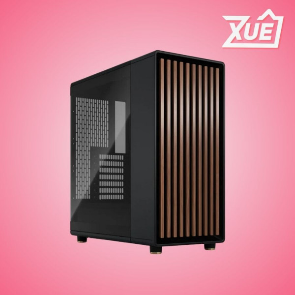 VỎ CASE FRACTAL DESIGN NORTH CHARCOAL BLACK (ATX/MID TOWER/MÀU ĐEN)