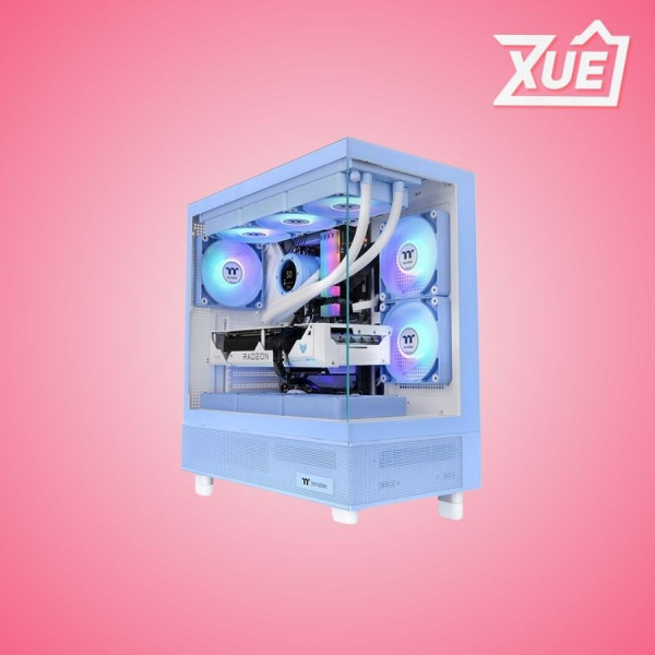 VỎ CASE THERMALTAKE VIEW 270 TG ARGB HYDRANGEA BLUE (ATX/MID TOWER/MÀU XANH/1 FAN)