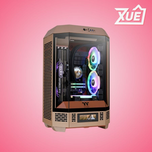 VỎ CASE THERMALTAKE TOWER 300 GRAVEL SAND (MATX/MID TOWER/3 FAN)