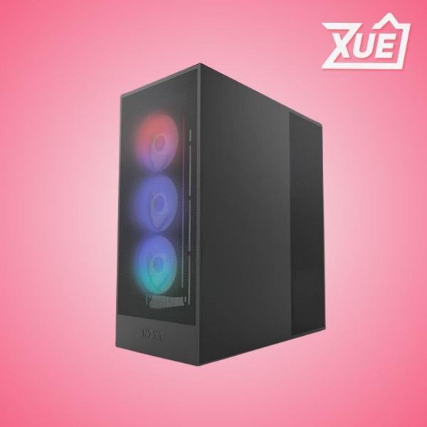 VỎ MÁY TÍNH NZXT H7 2024 FLOW RGB BLACK (ATX/MID TOWER/3 FAN ARGB)