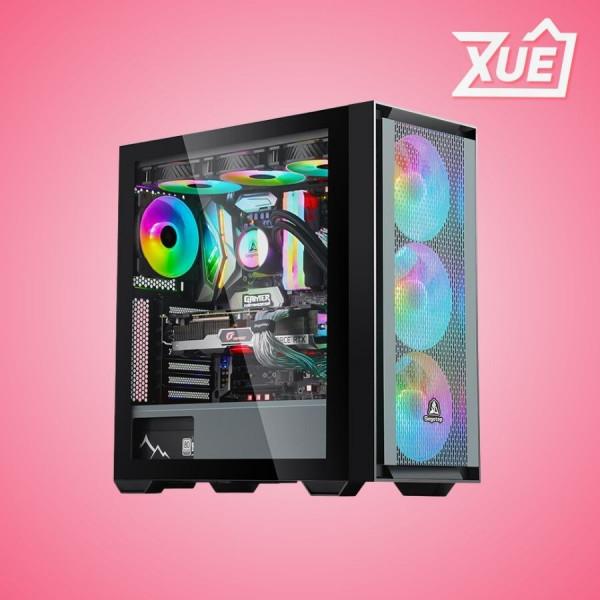 VỎ CASE SEGOTEP GANK 360 E-ATX (MID TOWER/MÀU ĐEN)