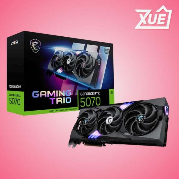 CARD MÀN HÌNH MSI RTX 5070 12G GAMING TRIO OC