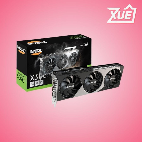 CARD MÀN HÌNH INNO3D RTX 5070 TI X3 OC