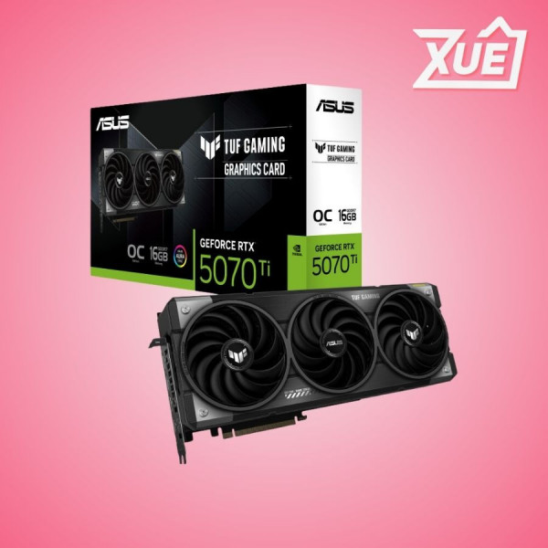 CARD MÀN HÌNH ASUS TUF GAMING RTX 5070TI 16G GDDR7 OC