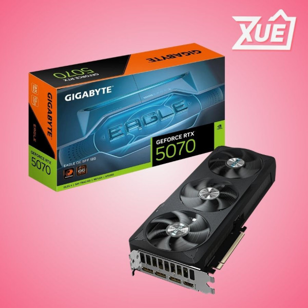CARD MÀN HÌNH GIGABYTE RTX 5070 EAGLE OC SFF 12G GDDR7 (GV-N5070EAGLE OC-12GD)