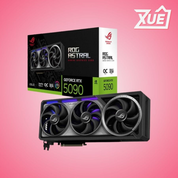 CARD MÀN HÌNH ASUS ROG ASTRAL LC RTX 5090 32G GAMING GDDR7 OC