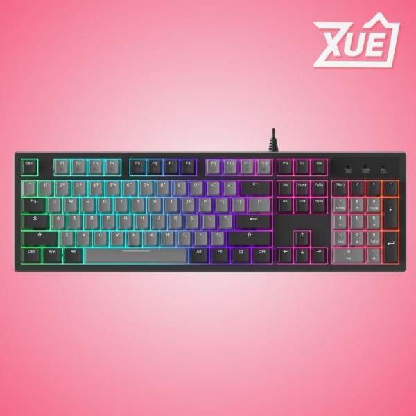BÀN PHÍM CƠ DAREU EK104 GREY BLACK DAREU DREAM SWITCH
