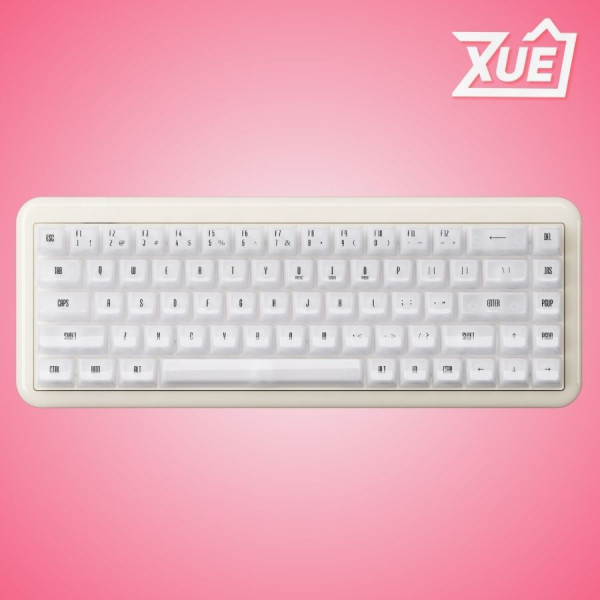 BÀN PHÍM AKKO YU01 WHITE JADE (RGB / HOTSWAP / PIANO PRO SW/ MULTI-MODE)