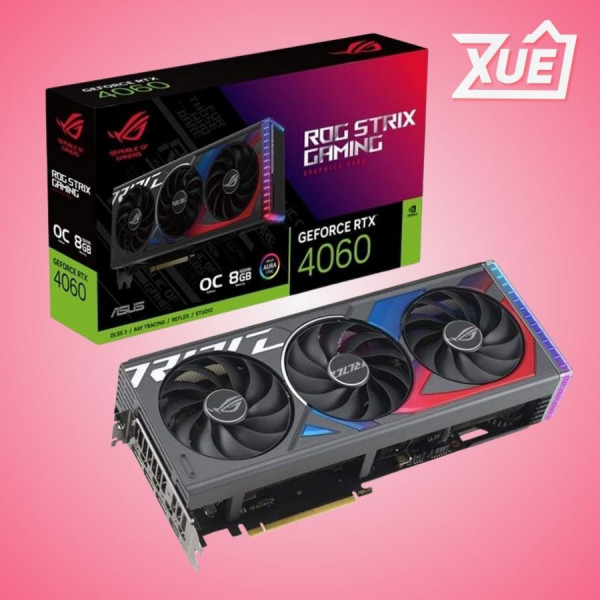 CARD MÀN HÌNH ASUS ROG STRIX RTX 4060-O8G-GAMING