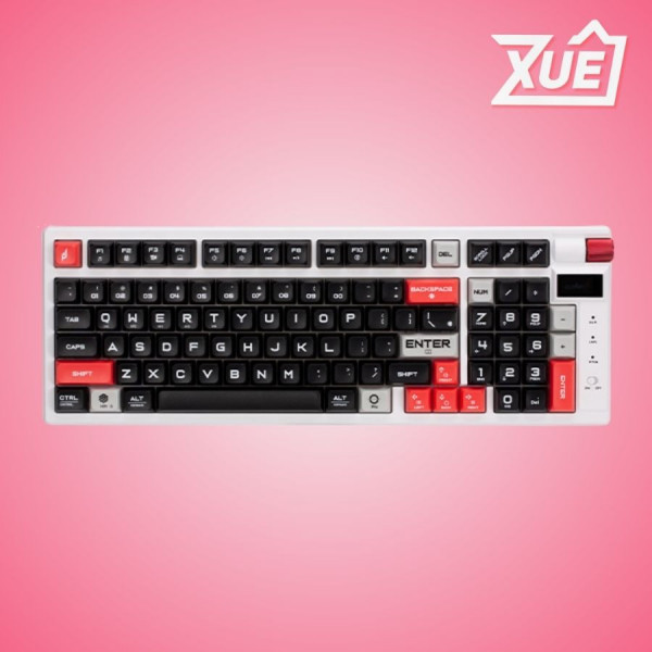 BÀN PHÍM CƠ KHÔNG DÂY EDRA EK398 PRO (3 MODE/ABS/EDRA RED SWITCH/RGB)